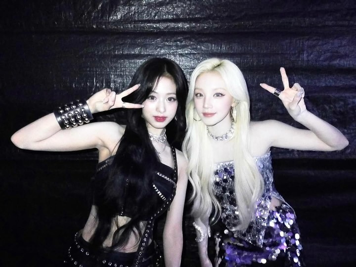 (G)I-DLE's Woogie and BABYMONSTER's Ahyeon Explode with Sister-Brother ...